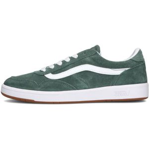 Vans, Schoenen, Heren, Groen, 40 EU, Suède, Groene Suède Lage Sneakers