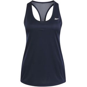 Reebok, Tops, Dames, Blauw, XL, Mesh Back Trainings T-shirt