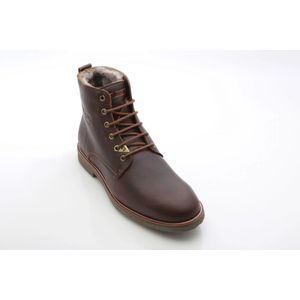 Panama Jack, Schoenen, Heren, Bruin, 44 EU, Leer, Waterdichte Leren Kastanje Veterschoenen