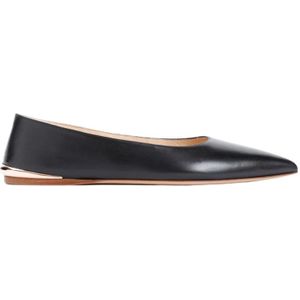 Gabriela Hearst, Fleur Ballerinas BIV Black Ivory Zwart, Dames, Maat:37 EU