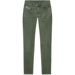 Diesel, Jeans, Heren, Groen, W31 L32, Katoen, Slim-fit Jeans voor Heren - 1979 Sleenker