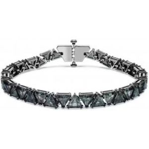 Swarovski, Mysterieuze Matrix Armband, Zwart, Ruthenium Plating Zwart, Dames, Maat:M