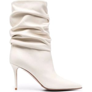 Le Silla, Schoenen, Dames, Wit, 39 EU, Leer, Enkellaarsjes