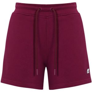 K-Way, Korte broeken, Dames, Rood, M, Katoen, Katoenen Dames Shorts met Elastische Taille