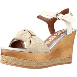 Gioseppo, Schoenen, Dames, Beige, 40 EU, Elegante Wedge Sandalen