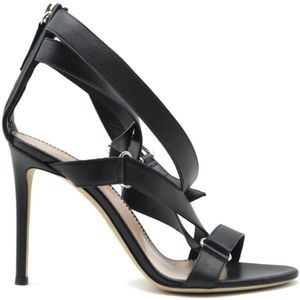 Giuseppe Zanotti, Sandalen met hoge hakken Zwart, Dames, Maat:37 EU