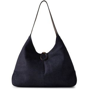 Borbonese, Shoulder Bags Blauw, Dames, Maat:ONE Size