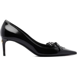 Dolce & Gabbana, Schoenen, Dames, Zwart, 40 EU, Zwarte hakken schoenen