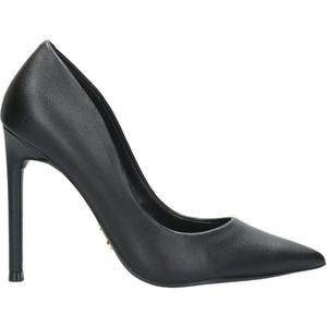 Steve Madden, Zwarte Leren Stilettohak Zwart, Dames, Maat:37 EU