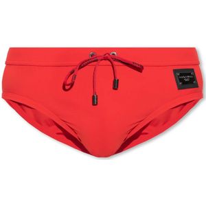 Dolce & Gabbana, Badkleding, Heren, Rood, S, Zwembroek