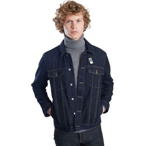 L'Exception Paris, Selvedge denim jas Blauw, Heren, Maat:L