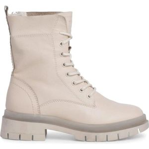 Tamaris, Veterlaarzen Beige, Dames, Maat:36 EU