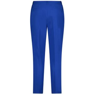 Betty Barclay, Broeken, Dames, Blauw, XS, Klassieke zakelijke broek met vouw