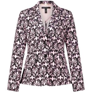 Marc Cain, Jassen, Dames, Veelkleurig, XL, Ornament Blazer