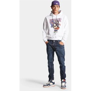 Dsquared2, Jeans, Heren, Blauw, L, Skater Jean - Stijlvol en Trendy