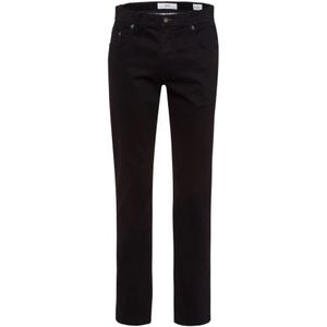 Brax, Zwarte Denim 5-Pocket Jeans Zwart, Heren, Maat:W35 L34