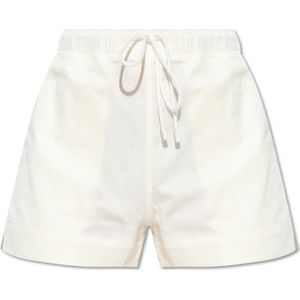 Cult Gaia, Korte broeken, Dames, Beige, M, Katoen, Oby shorts