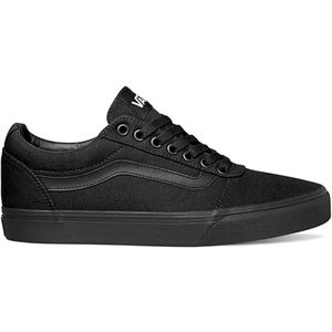 Vans, Schoenen, Heren, Zwart, 44 EU, Zwarte Canvas Sneakers