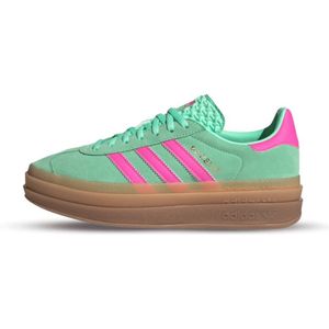 Adidas, Gazelle Bold Pulse Mint Pink Sneaker Groen, Dames, Maat:38 EU