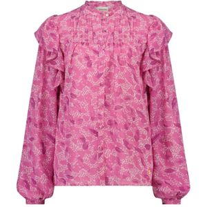 Fabienne Chapot, Blouses & Shirts, Dames, Roze, L, Bibi Long Sleeve Blouse