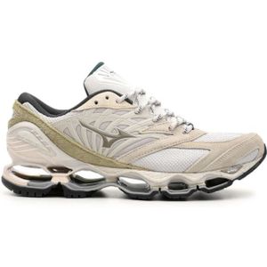 Mizuno, Schoenen, Heren, Beige, 38 1/2 EU, Lage Sneakers voor Heren