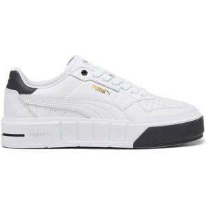 Puma, Schoenen, Dames, Wit, 38 EU, Leer, Cali Court Leren Sneakers