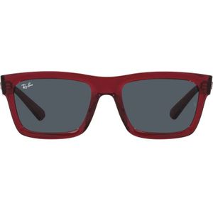 Ray-Ban, Rb 4396 Zonnebril Warren Bio-Based Gepolariseerd Warren Bio-Based Gepolariseerd Rood, Dames, Maat:57 MM