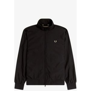 Fred Perry, Stijlvolle lichte herenjas Zwart, Heren, Maat:2XL