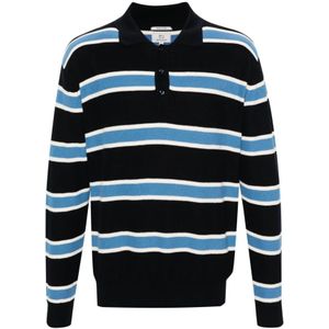 Woolrich, Truien, Heren, Blauw, L, Katoen, Round-neck Truien