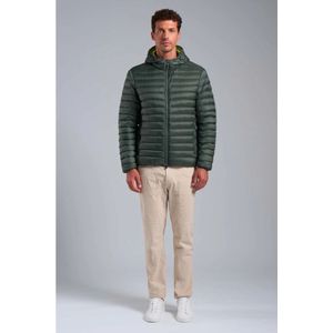 Ciesse Piumini, Jassen, Heren, Groen, 4Xl, Nylon, Franklin 2.0 - 100 gram groene donsjack met capuchon