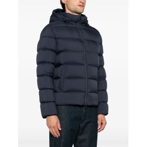 Herno, Jassen, Heren, Blauw, 3Xl, Lichtgewicht donsjack voor heren