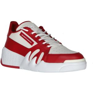 Giuseppe Zanotti, Schoenen, Heren, Rood, 42 1/2 EU, Leer, Sneakers