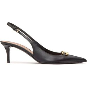 Valentino Garavani, Schoenen, Dames, Zwart, 41 EU, Elegante Slingback Pumps