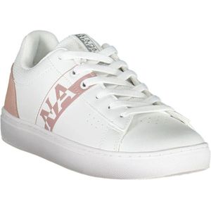 Napapijri, Schoenen, Dames, Wit, 36 EU, Leer, Sneakers