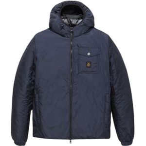 RefrigiWear, Winter Bomberjack voor Heren Blauw, Heren, Maat:M