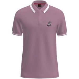 Hugo Boss, Polo Shirts Roze, Heren, Maat:M