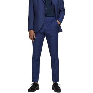 Jack & Jones, Broeken, Heren, Blauw, S, Polyester, Jprsolaris Broek