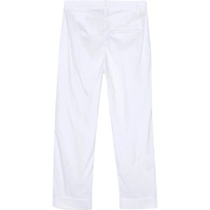 Patrizia Pepe, Broeken, Dames, Wit, L, Witte Chino Broek