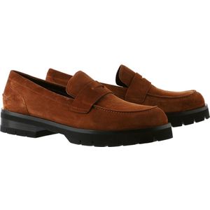 Högl, Schoenen, Dames, Bruin, 38 EU, Loafers met natuurlijke uitstraling