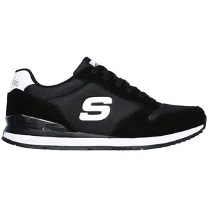 Skechers, Schoenen, Heren, Zwart, 42 EU, Klassieke Comfort Sneakers