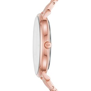 Michael Kors, Accessoires, Dames, Roze, ONE Size, Pyper Rosegold Roestvrijstalen Horloge