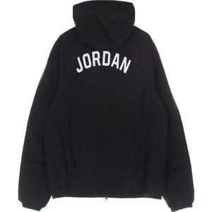 Jordan, Jassen, Heren, Zwart, L, Nylon, Sportieve Windbreaker Statement Jack