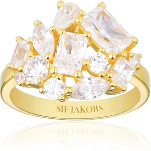 Sif Jakobs Jewellery, Ivrea Gouden Ring Geel, Dames, Maat:56 MM