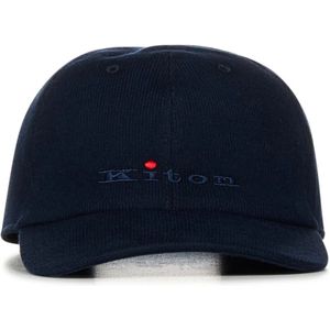 Kiton, Hats Blauw, Heren, Maat:M