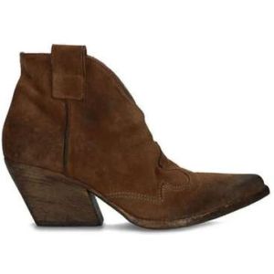 Elena Iachi, Vintage Cognac Suède Cowboy Laarzen Bruin, Dames, Maat:40 EU