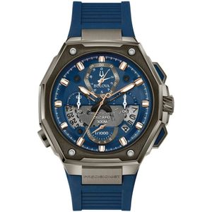 Bulova, Watches Grijs, Heren, Maat:ONE Size