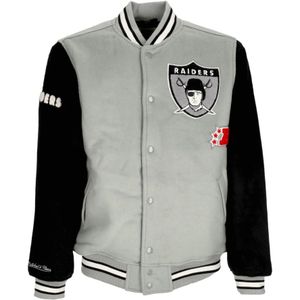 Mitchell & Ness, Sport Grijs, Heren, Maat:L