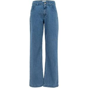 MVP wardrobe, Montpellier Denim Pants Blauw, Dames, Maat:M