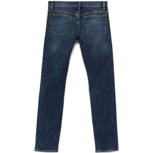 Frame, Jeans, Heren, Blauw, W34, Denim, Slim Indigo Denim Jeans