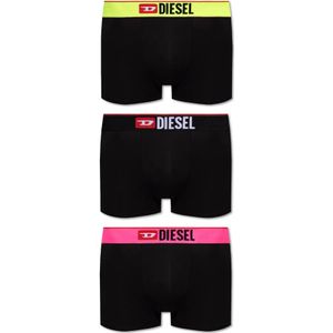 Diesel, Ondergoed, Heren, Zwart, S, Katoen, ‘Umbx-Damienthreepack’ boxershorts 3-pack